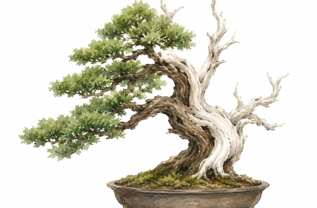 How to Create Deadwood on Bonsai: Jin and Shari